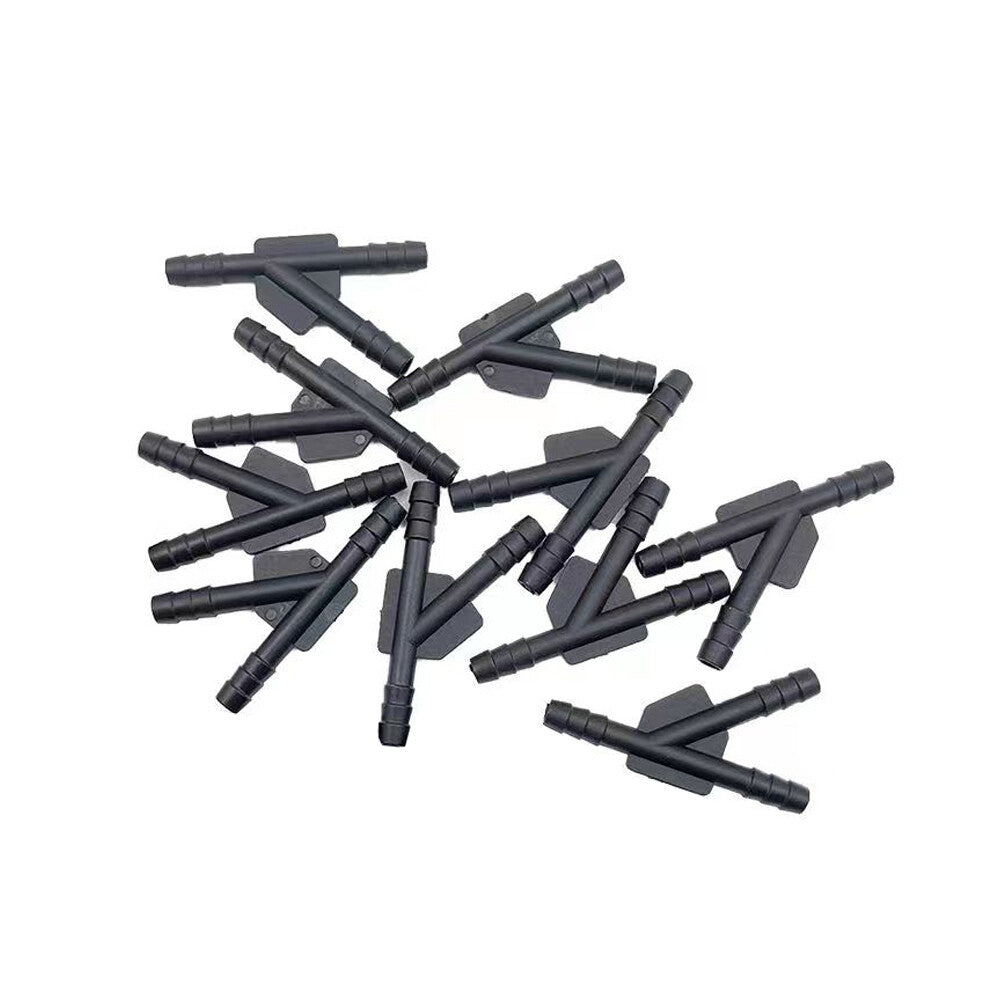 10 Car Hose Barb Fitting Equal Barbed Y Shaped 3 Way Plastic Joint Splicer