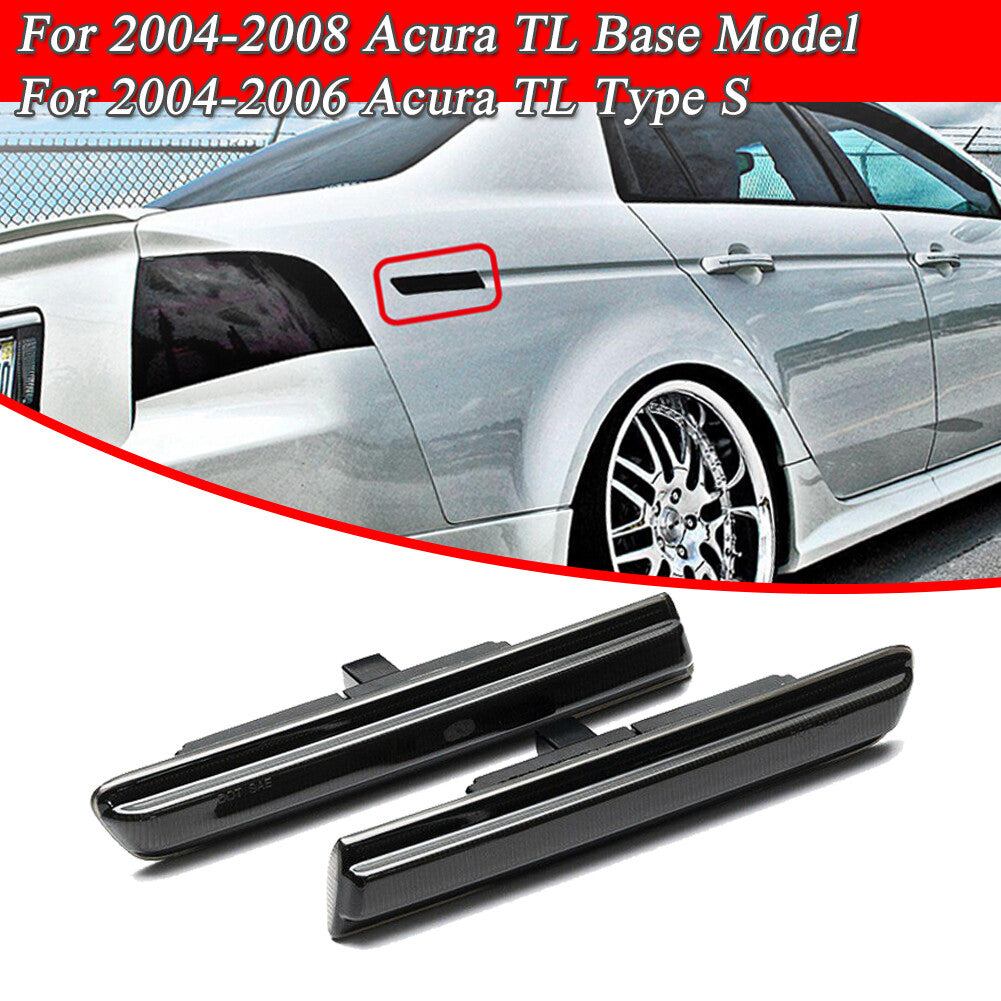 One pair of LED rear side marker parking lights suitable for 2004, 2005, 2006, 2007, and 2008 for Acura TL