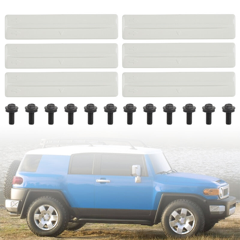 18x Roof Drip Rack Removal Kit Cover Bolts Fit for 2007-2014 for Toyota FJ Cruiser