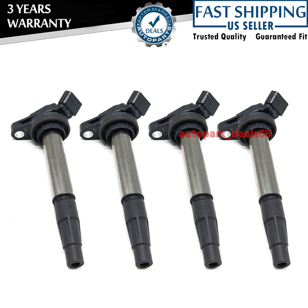 4 Ignition Coils 90919-02258 for Toyota for Corolla Matrix, Prius for Scion xD, and for Lexus