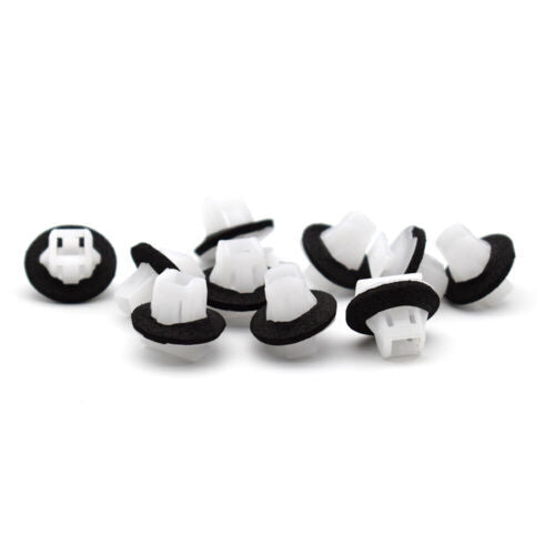 10-Piece Car Front Fender Horn Wheel Arch Trim Clips for Nissan