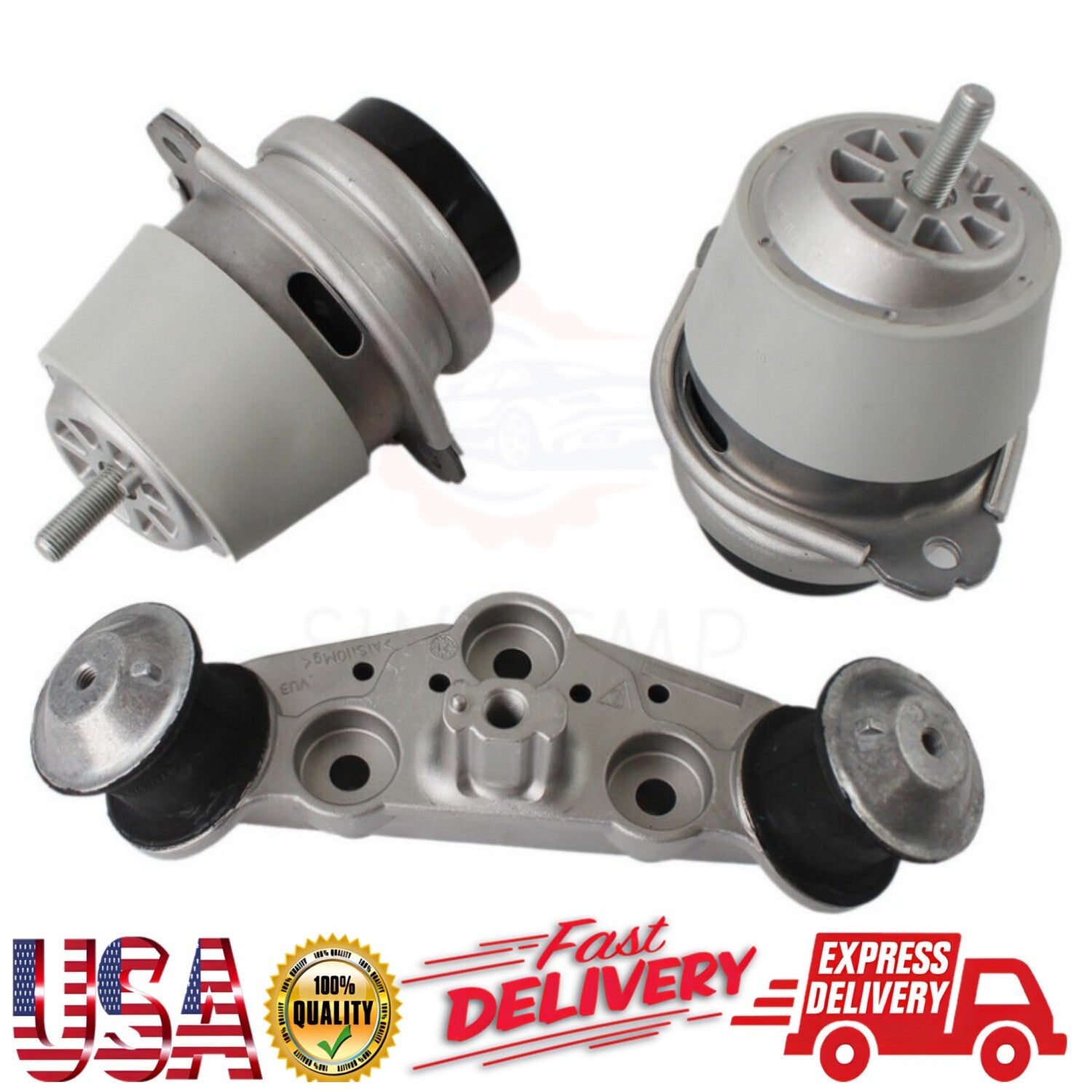 Engine Motor Trans Mount for Porsche for Panamera 970 3.0L 97037511801 97037505720