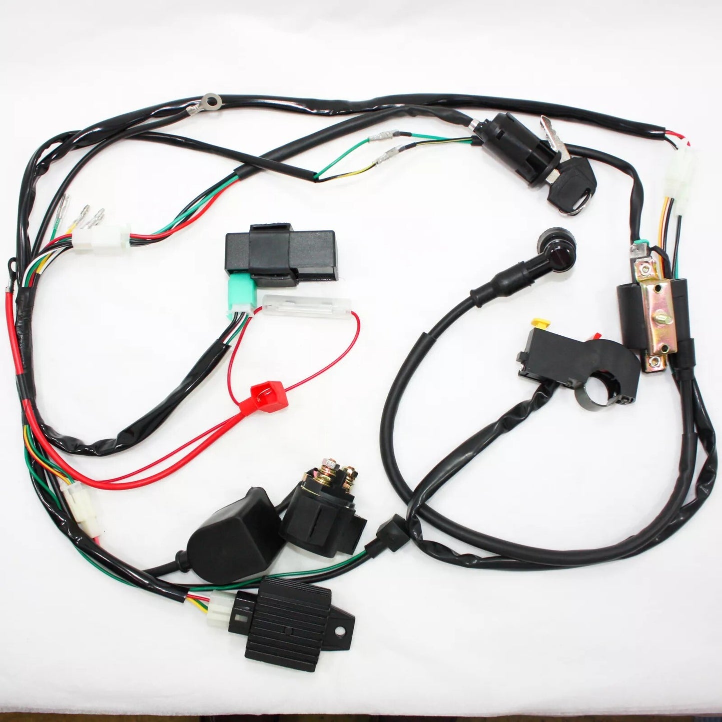 Engine Wiring Harness Loom for 50cc 110cc 125cc 140cc 150cc Pit Dirt Trail Bike