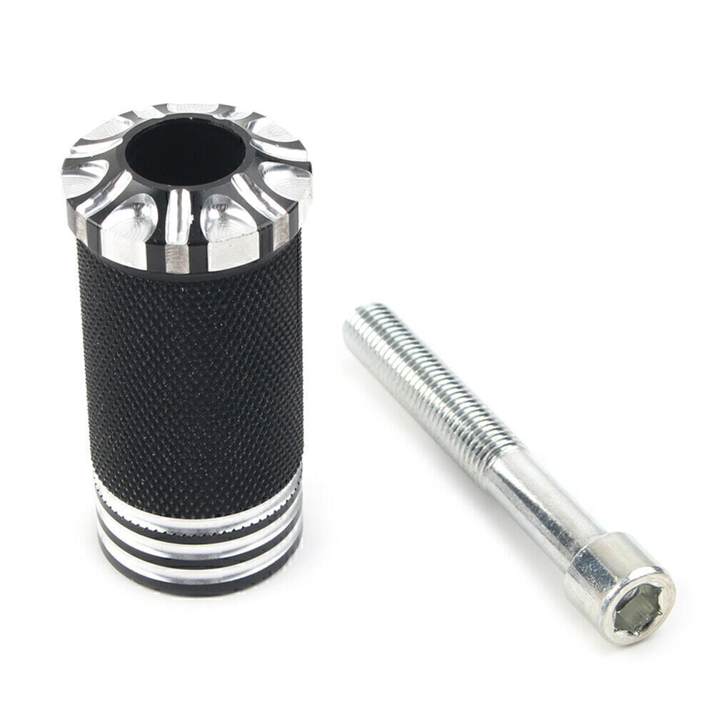 Black CNC Shifter Toe Shift Peg Pedal Fit for Harley Touring Softail 1984-2020