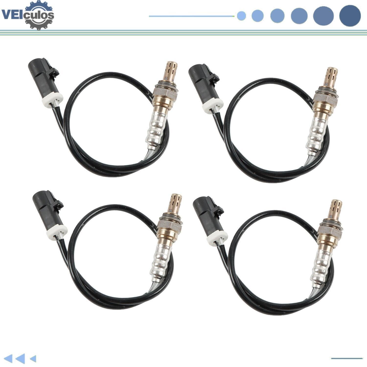 4Pcs Oxygen O2 Sensor For 2000-2001 for Ford F-150 XL XLT 4.2L 4.6L V6 V8 OS2650