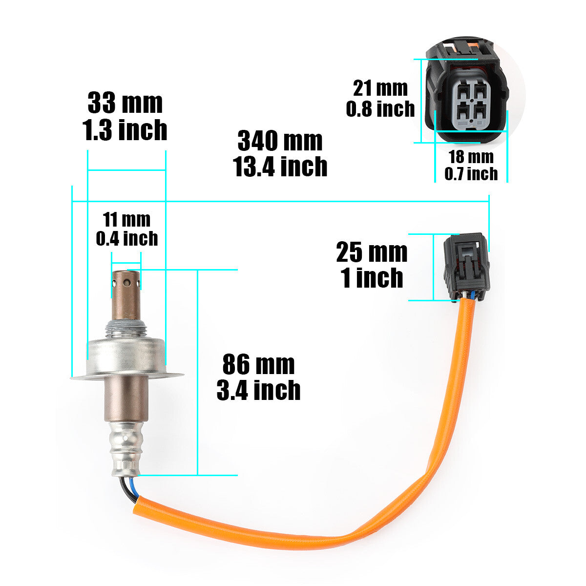 Oxygen Sensor Upstream 36531-RNA-A01 36531RNAA01 for Honda for Civic 1.8L 2006-2011