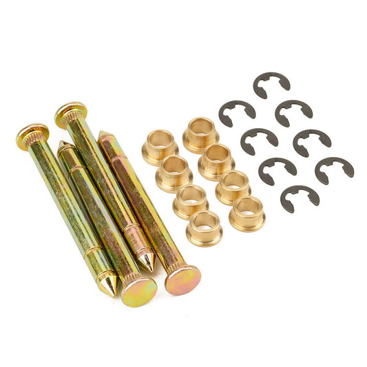 Replacement door hinge pin bushing kit for Ford F150, F250, and F350 Mustangs