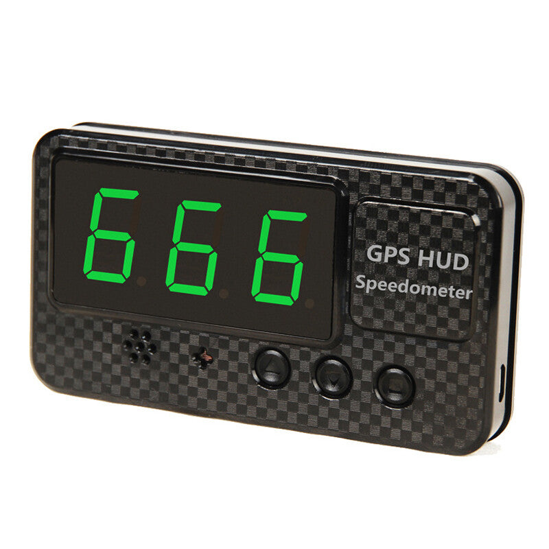 3-inch HUD Car Automatic GPS Speedometer Digital Display MPH KM/H Overspeed Alarm