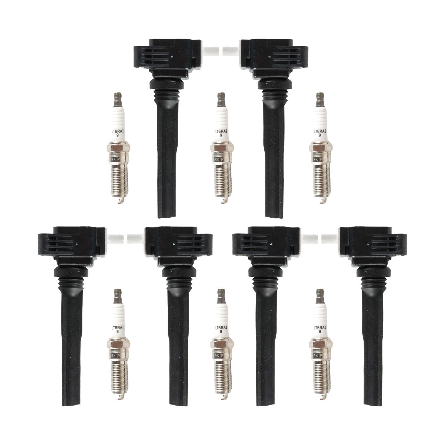6 Ignition Coils+6 Iridium Spark Plug for Ford F150 UF826+94372 vastvehicle