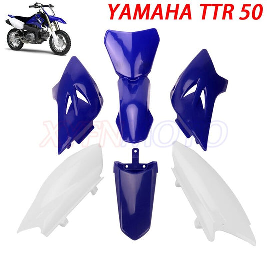 for Yamaha TTR50 Body Kits Front Rear Fender Fairing Cover Dirt Bike 2006-2016