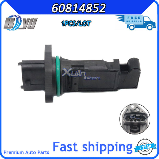 60814852 for Fiat Marea 1998-2007 1PCS Vehicle Mass Air Flow Sensor Replacement