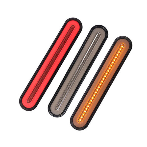 Flowing Brake Tail Turn Signal LED Light Bar for Harley-Davidson Fender Bagger