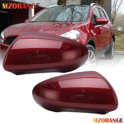2¡Á F¨¹r for Nissan Dualis Qashqai J10 2007-2014 Kappen R¨¹ckspiegel Magenta L+R