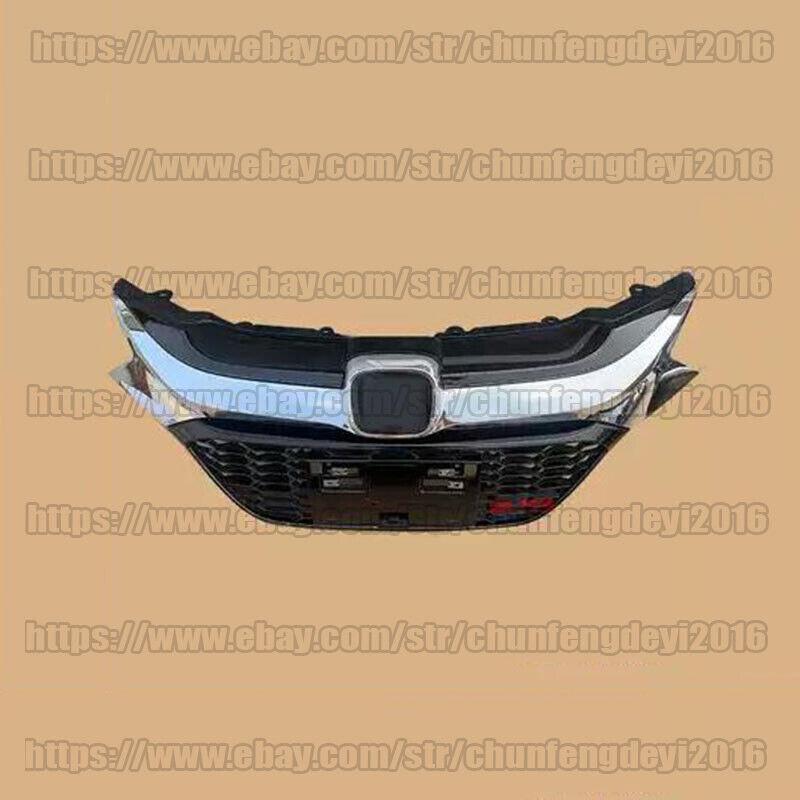 Chrome Front Bumper Grille Trim Radiator Grill for 2015-2018 for Honda HRV HR-V