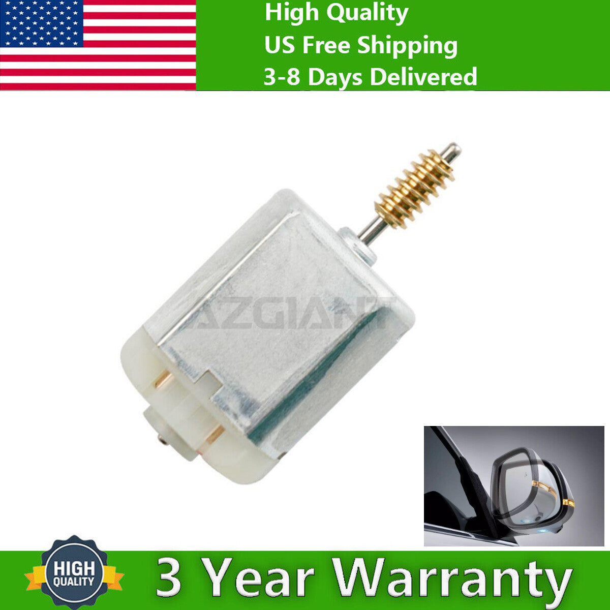 SIDE Wing Mirror FOLDING Motor Repair For 2007-2014 for GMC for Sierra 1500