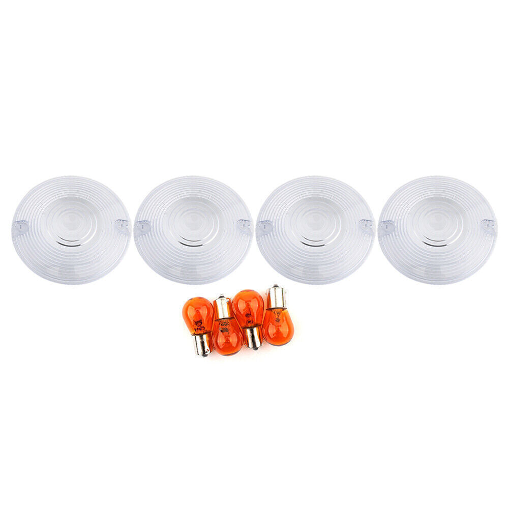 Blinklicht Indikator Bernstein Lampe Klar Linse f¨¹r for Harley Road King 1994¨C2010