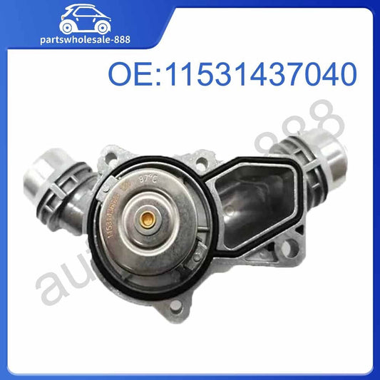 11531437040 Aluminum thermostat housing suitable for BMW E46, E39, 325i, 330i, 525i, X5, X3, Z4
