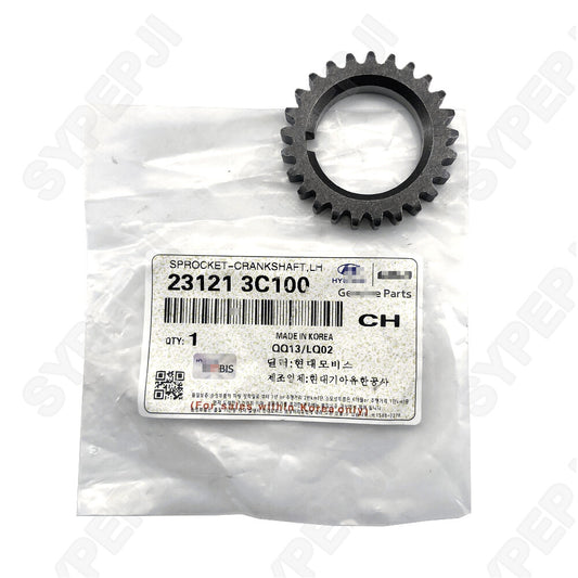 Crankshaft sprocket LH 231213C100 is suitable for Hyundai Santa Fe, Azera Veracruz, and for Kia Sorento.