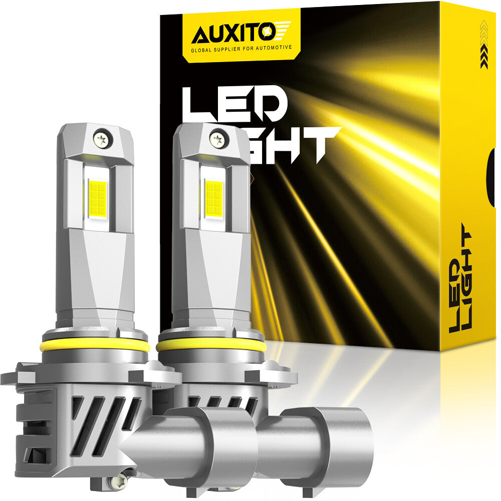 9005 H11 LED Senior Citizen Wealth Enhancement Crystal 6500K White Light 40000LM