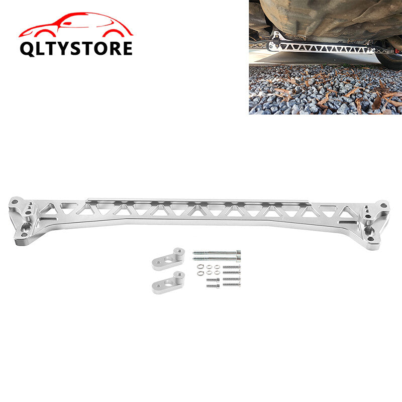 F7 Rear Control Arm Subframe Lower Tie Bar Brace for 88-95 for Honda for Civic EG Silver
