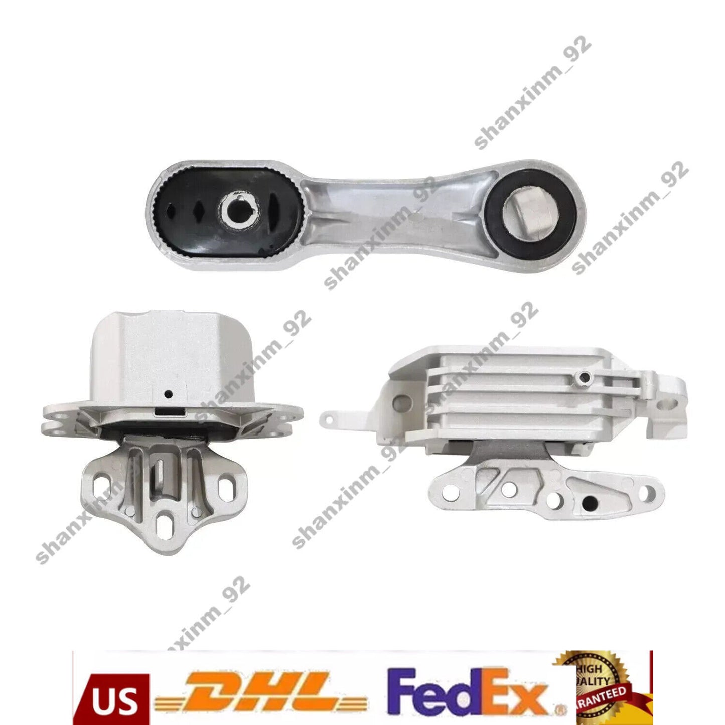 3 Engine Mounts fist for BMW X1 X2 for Mini Cooper Clubman 2014-2021 22116885934