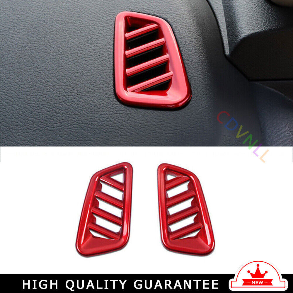 Instrument LR Air Outlet Vent Trim for Nissan Sentra Sylphy 20-2022 Bright Red