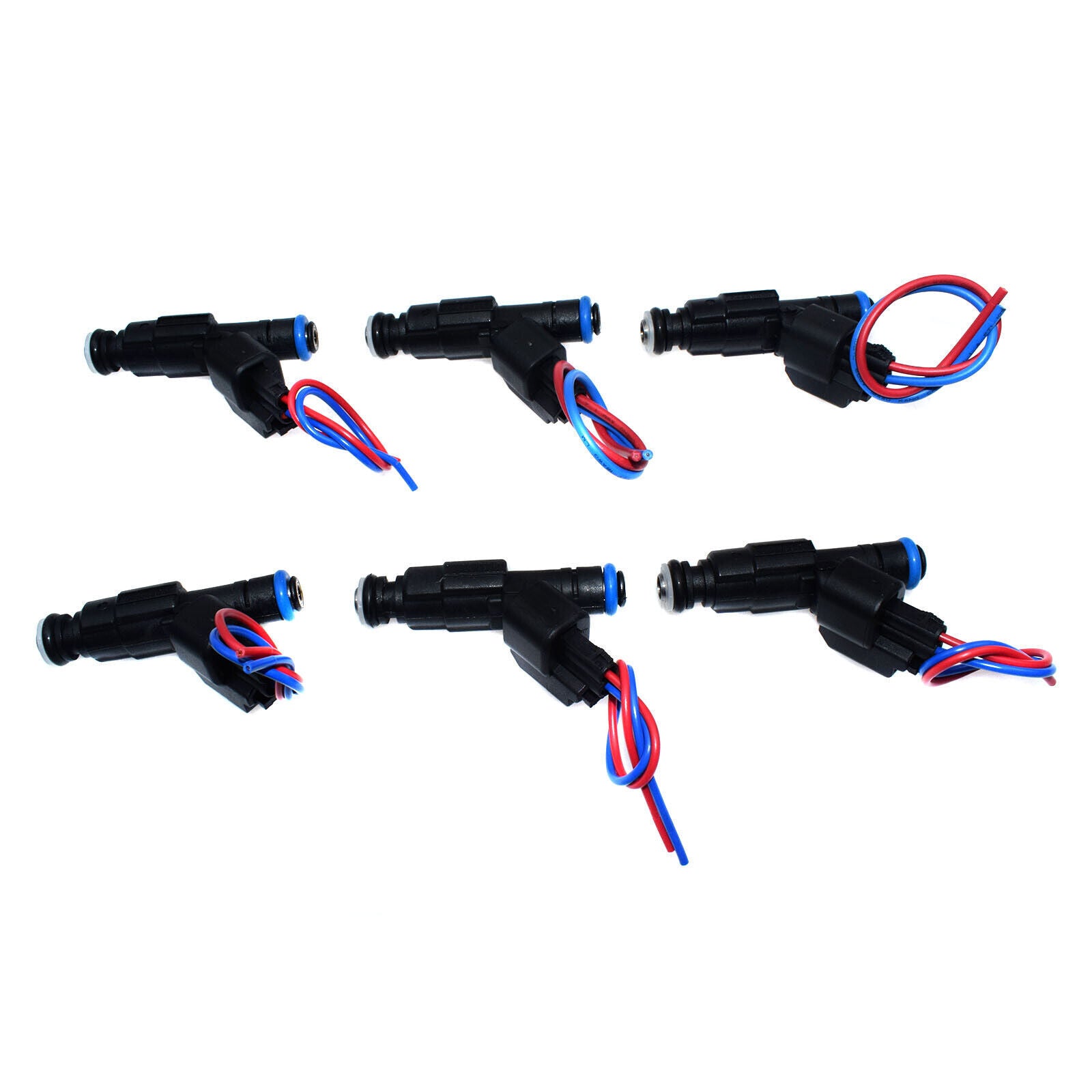 for Jeep Cherokee for Wrangler 0280155784 6 Set Fuel Injector Connector Wiring Plug