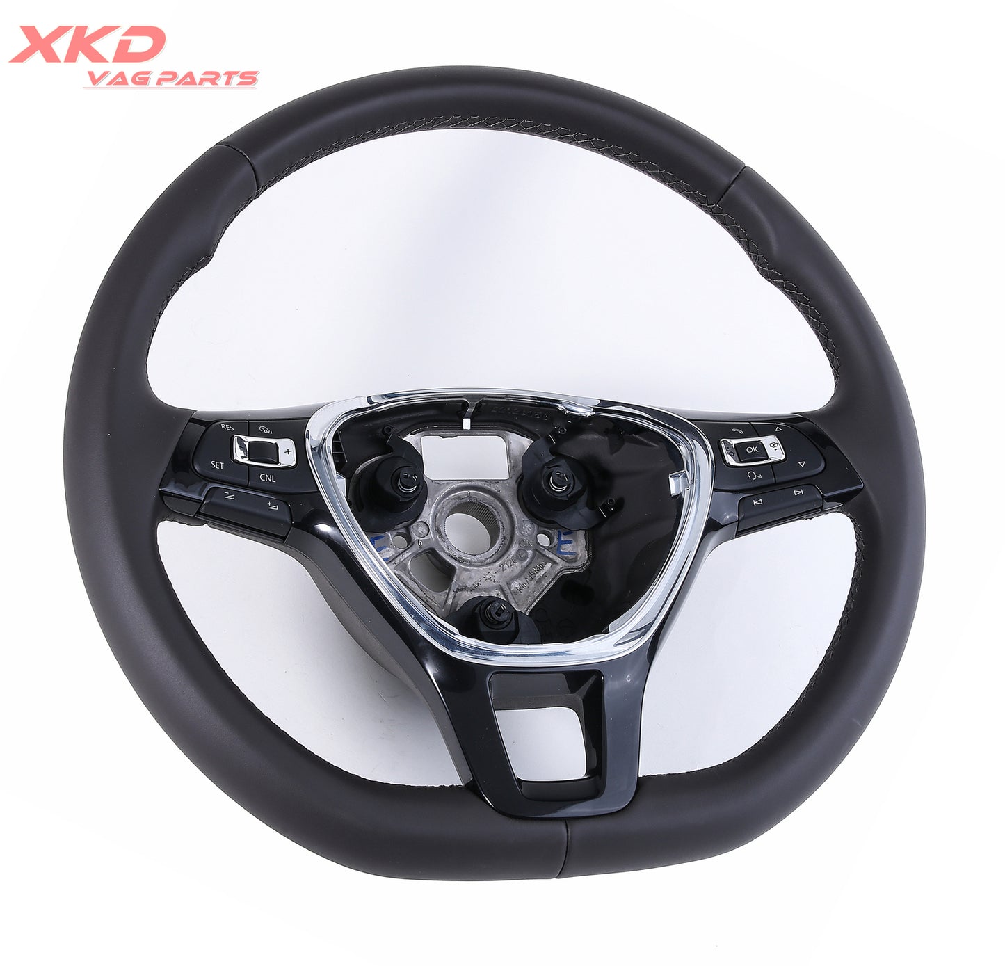 Light brown multi-function steering wheel with cruise control suitable for Volkswagen for Jetta MK6 for Tiguan