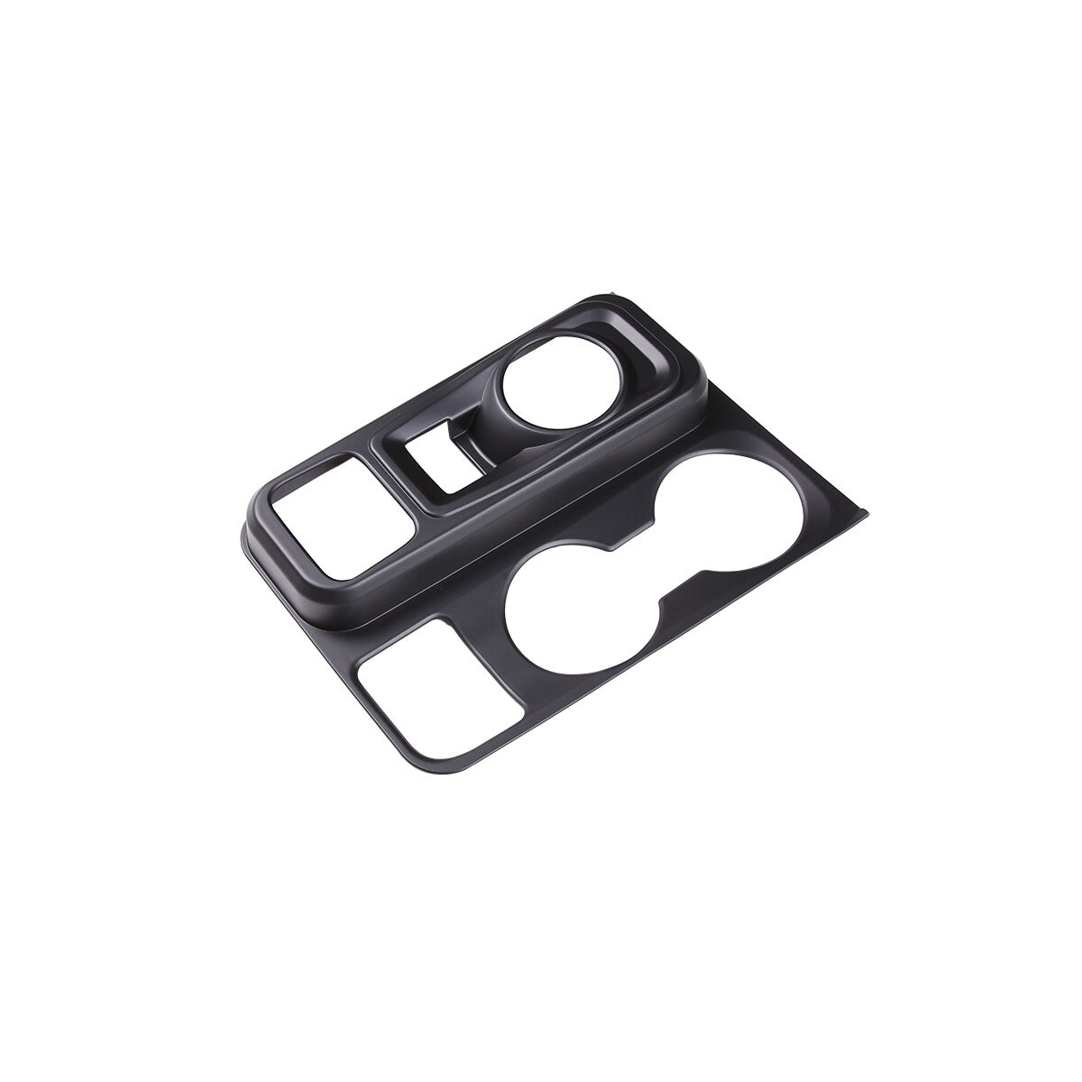 2-pack ABS glossy black exterior door cup protectors for Corvette C7 2014-2019