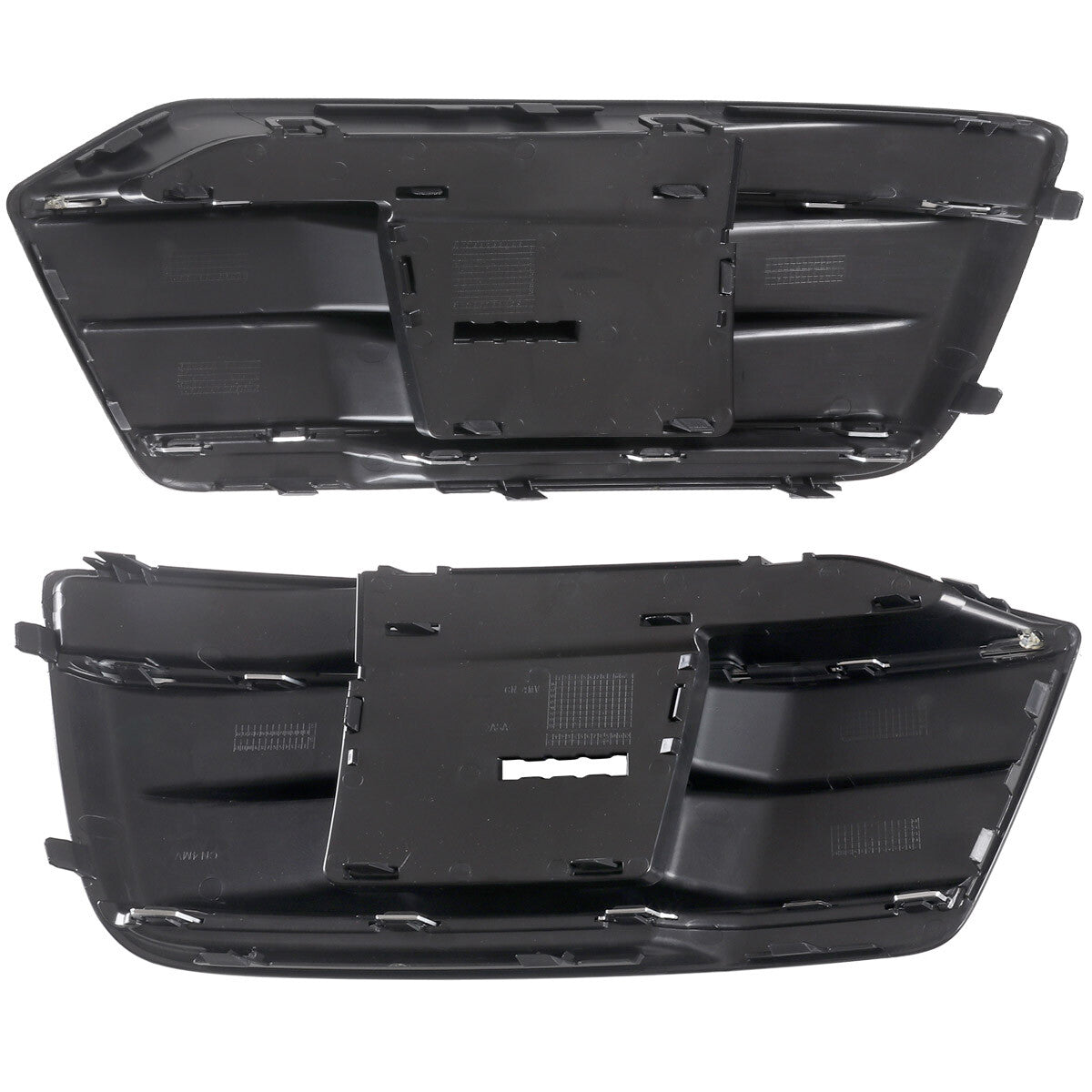 A pair of front bumper side grille LH right grip trim covers suitable for Audi Q5 2018 - 2019