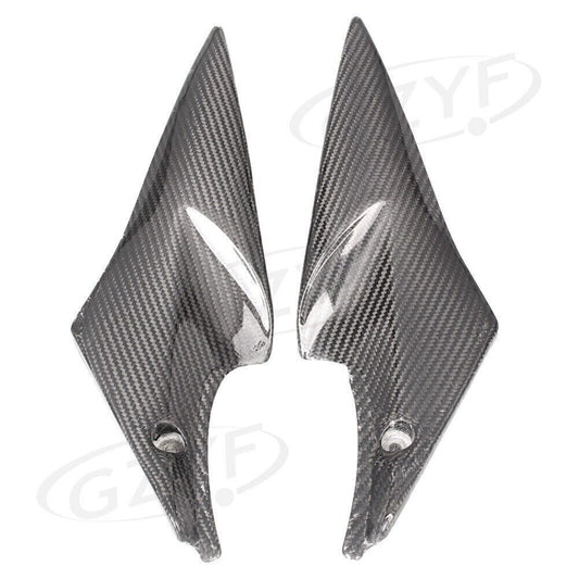 Tank Side Cover Panel Faring Carbon Fiber Fit for Suzuki GSXR600 750 2006-07 K6 2pcs