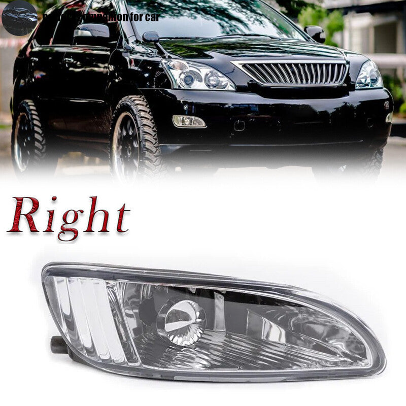 Applicable to 2004-2009 for Lexus RX300 RX330 RX350 Right Transparent Front Bumper Fog Light