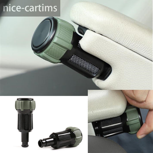 Alloy Green Replace Armrest Knob Head Trim for Land Rover Discovery5 Vogue Sport