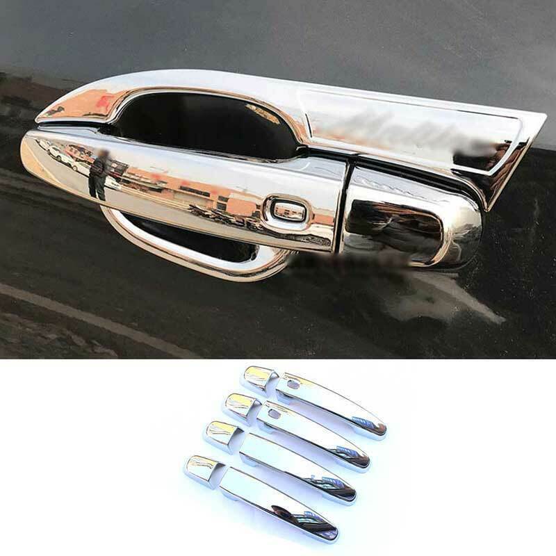 8P for Chevrolet Malibu 2019-24 Chrome ABS Exterior Side Door Handle Cover Trims