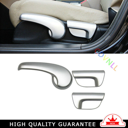 for Seat Adjustment Button Panel Trim 3 for Honda Accord Crosstour 2008-2013 Silver