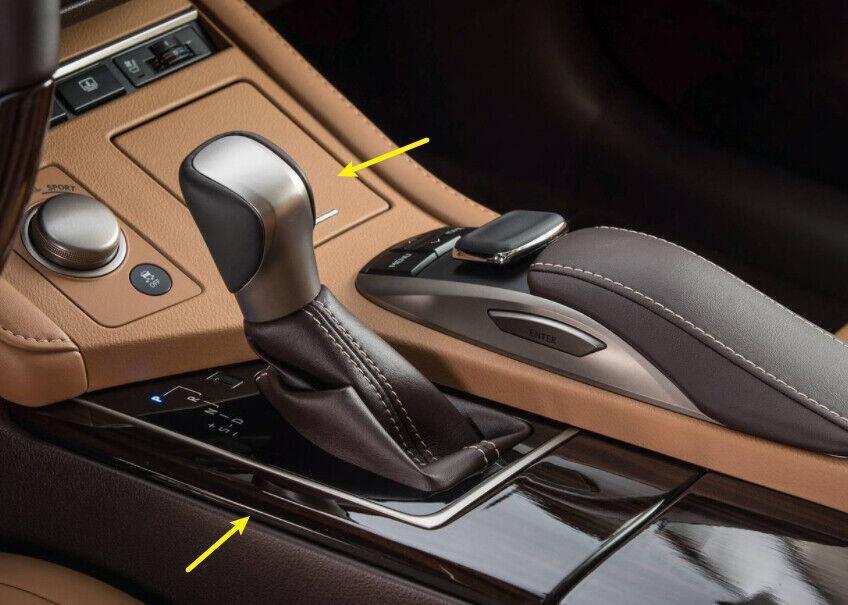 for Lexus ES300h ES350 2016-2018 Glossy Black Center Console Gear Shift Panel