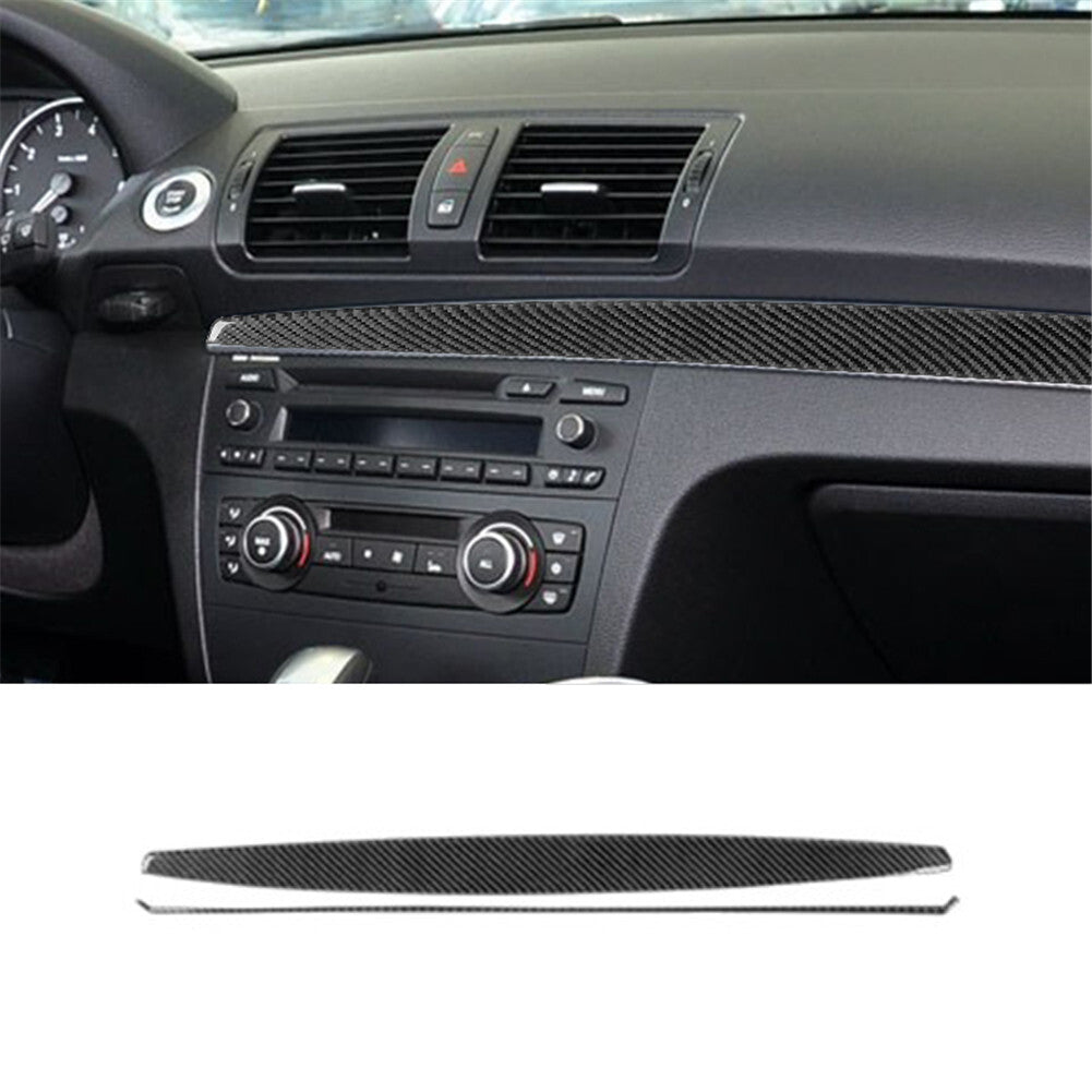 Carbon fiber dashboard trim for BMW 1 Series convertible E82/E88 2008-2013
