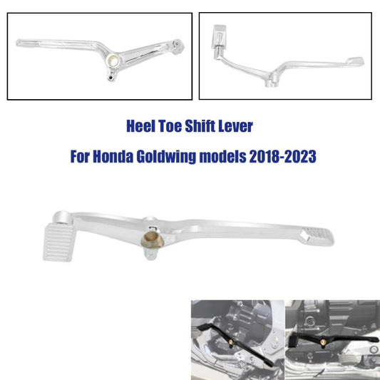 Heel Toe Shift Lever Chrome Shifter Foot Fits for Honda Gold Wing GL1800 18-23