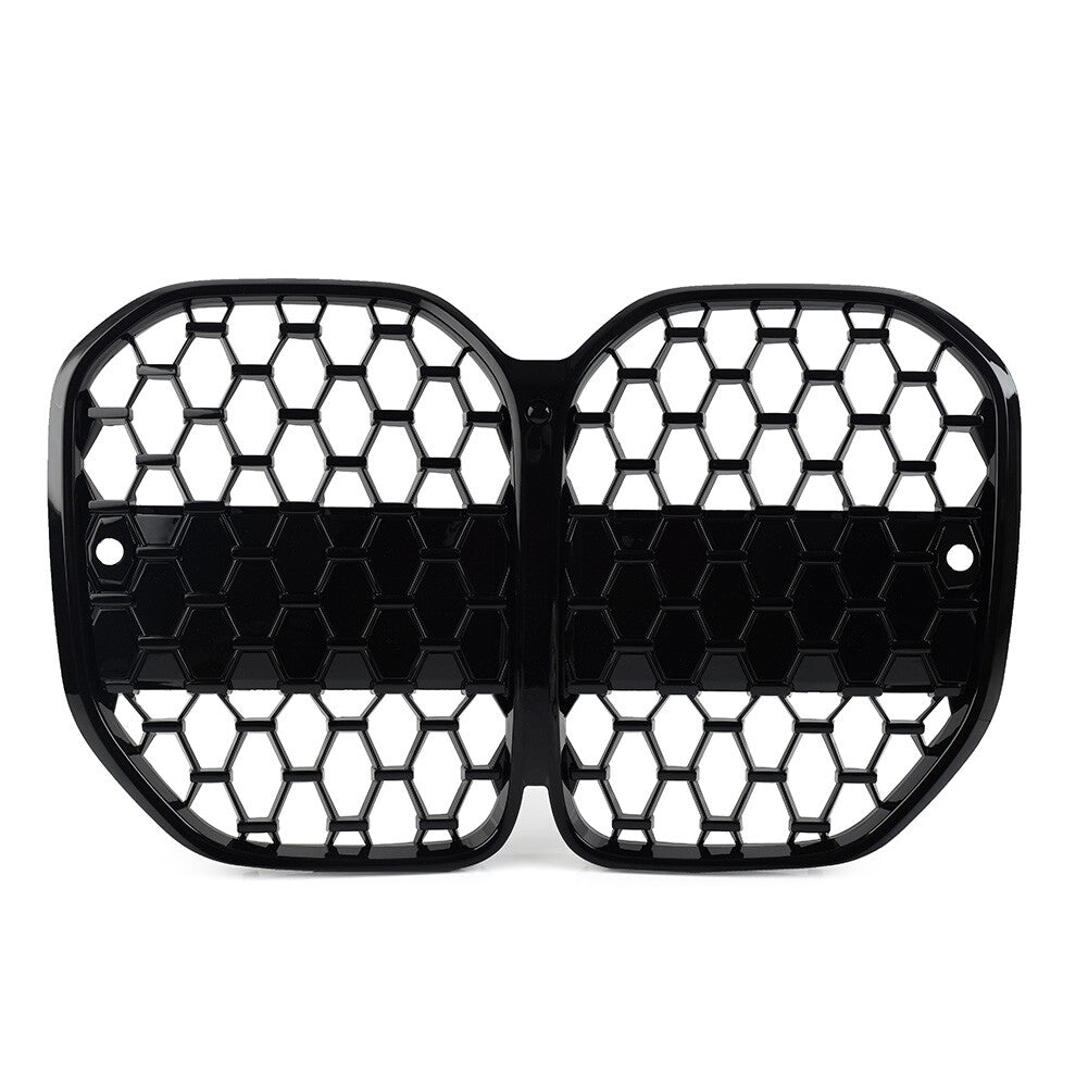 Meteor Style Front Bumper Center Kidney Grille Fit for BMW 4 Series G22 G23 2 Door