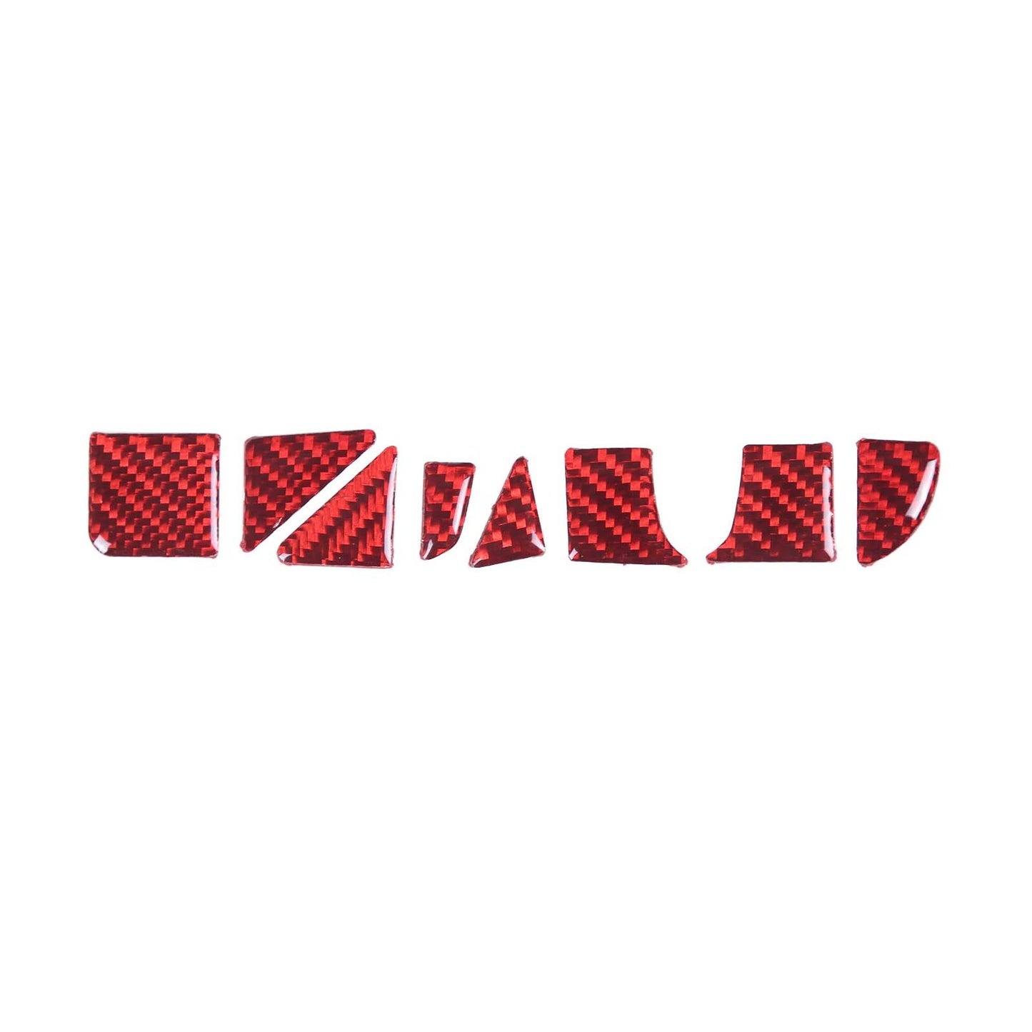 ABS carbon fiber window lift switch button cover trim for Ford Maverick 22-23