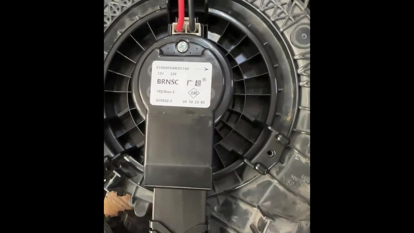 Hair dryer motor, fan, and air conditioning assembly suitable for Toyota for Sienna / for Lexus CT200h 1.8L RHD