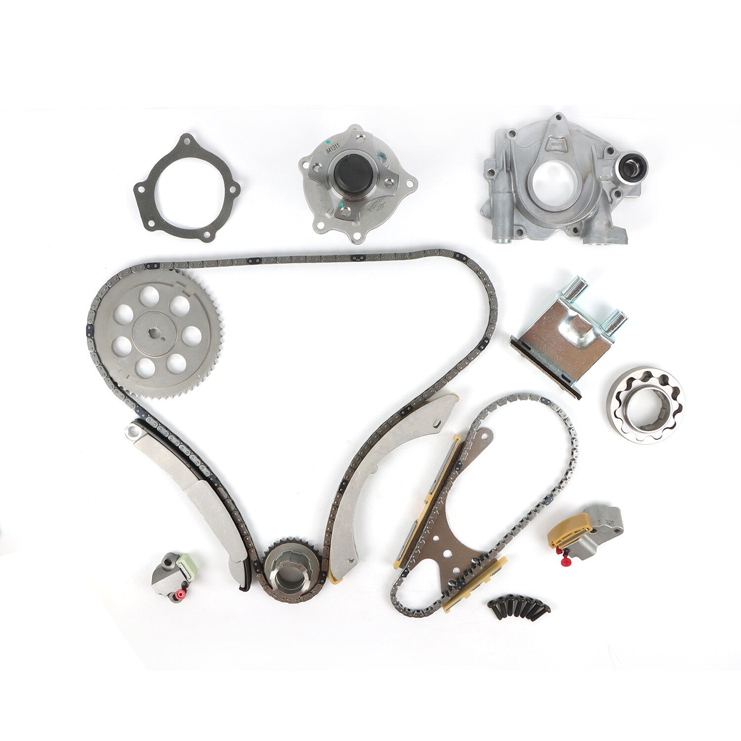 Timing Chain Kit Water Oil Pump for 07-11 for Chevrolet for GMC for Hummer for Isuzu 2.9L 3.7L