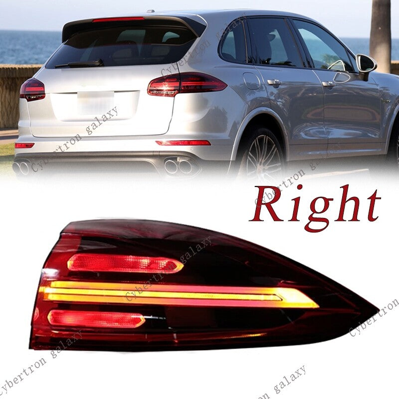 Right Side for Porsche for Cayenne 2015-2017 LED Rear Outside Tail Light
