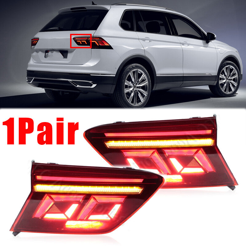 1Pair for VW for Tiguan 2017 -2023 LED Rear Tail Light Turn Signal Light Assembly