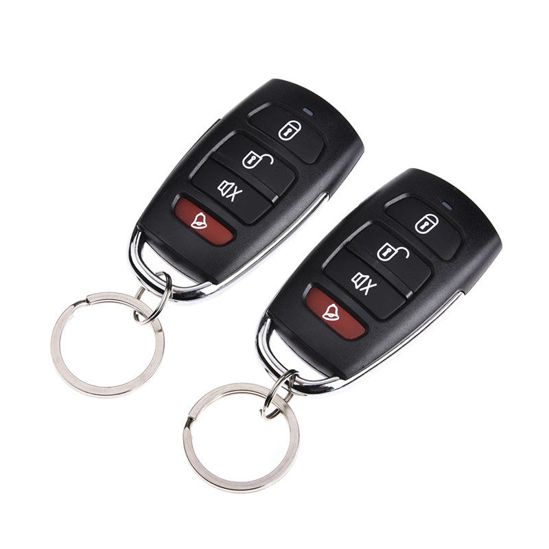 Universal Car Theft-proof Keyless Door Lock 2 Remotes One-Way Anti-Thelf Central