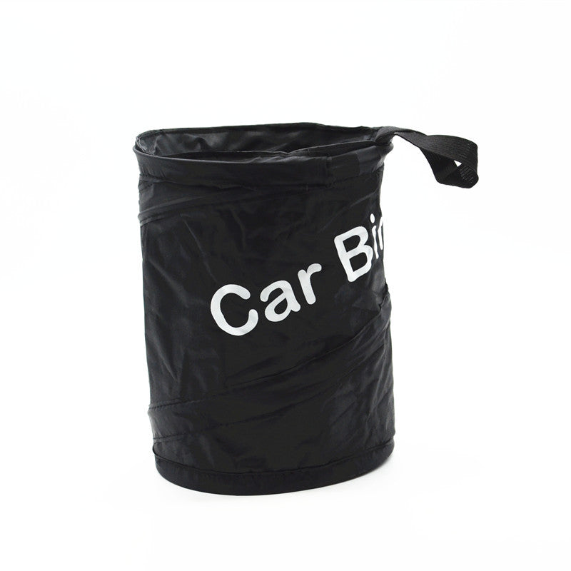 Car Wastebasket Trash Can Litter Container Pop Garbage Bin Storage Bag Ashcan BK