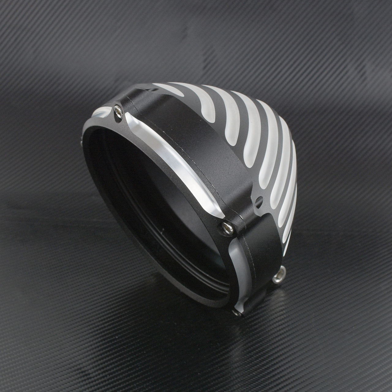 5.75 Headlight Chrome Cover Mount Configuration Motorcycle Fit for Harley
