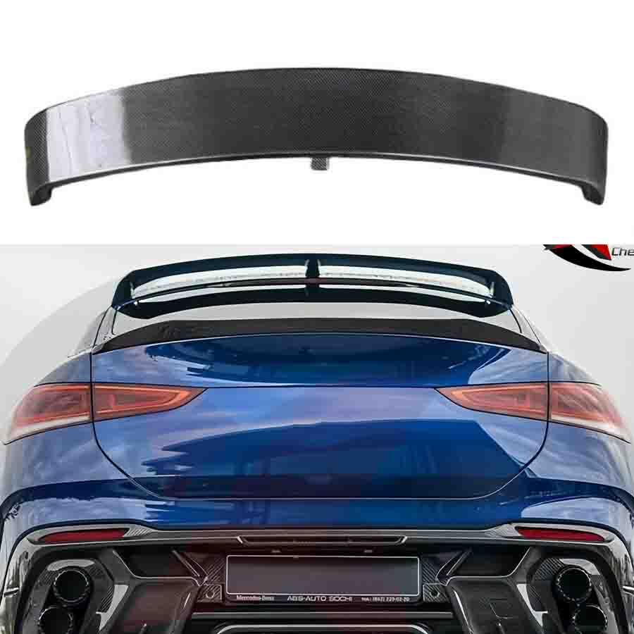 for Mercedes-Benz GLE53 GLE63 Coupe 2021-24 Carbon Fiber Rear Roof Spoiler Wing