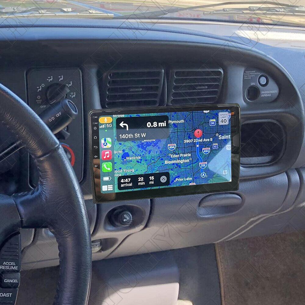 9 For 1994-02 for Dodge for Ram 1500 2500 3500 Carplay 4+32GB Stereo Radio GPS Nav Wifi