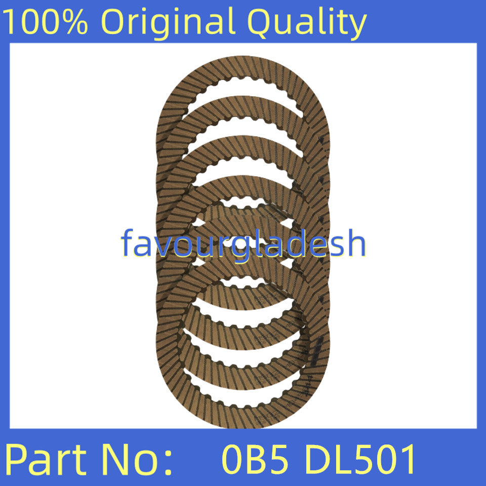 11X 0B5 DL501 Automatic Gearbox Clutch Frictions Kit for VW for Audi DSG 7 Speed
